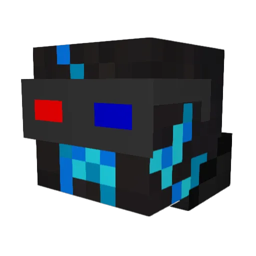 Ethan26273 Minecraft avatar head, 3D render