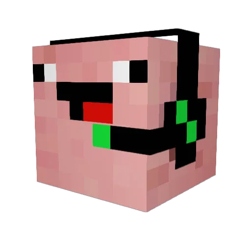 EthanBlow Minecraft avatar head, 3D render