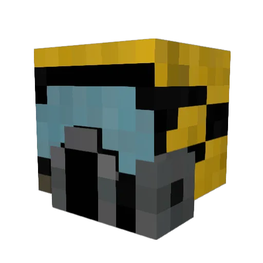 EthanGamer2018 Minecraft avatar head, 3D render