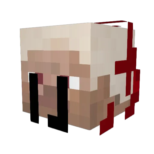EthanGamer210 Minecraft avatar head, 3D render