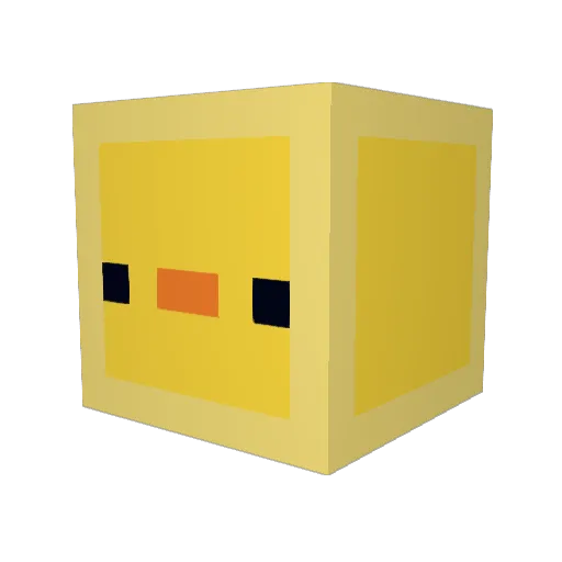 EthanJ168 Minecraft avatar head, 3D render