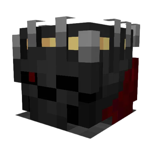 EthanSixo Minecraft avatar head, 3D render
