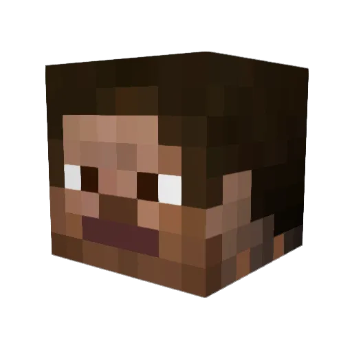 EthanTheBoss14 Minecraft avatar head, 3D render