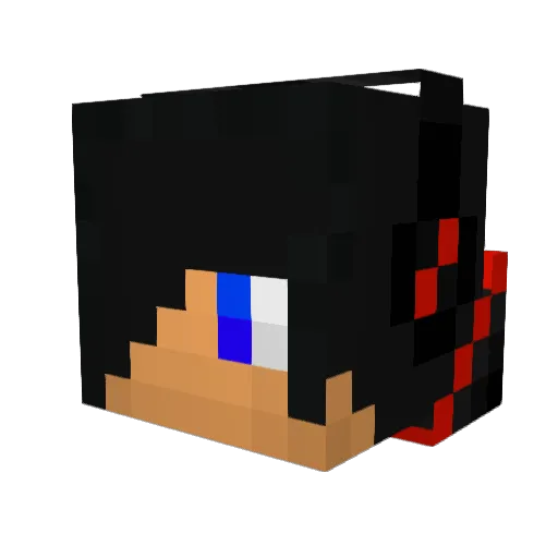 Ethan_1430 Minecraft avatar head, 3D render