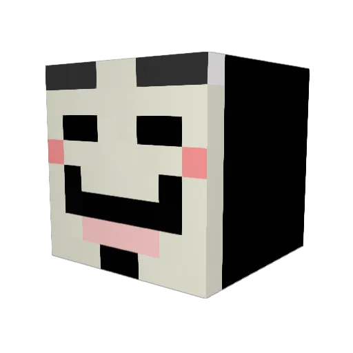 Ethan_33 Minecraft avatar head, 3D render