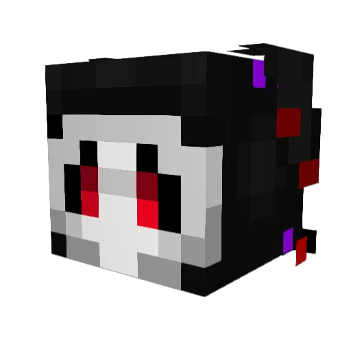 Ethan_Division Minecraft avatar head, 3D render