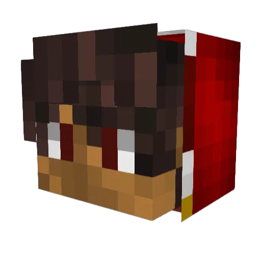 Ethan_Rances Minecraft avatar head, 3D render