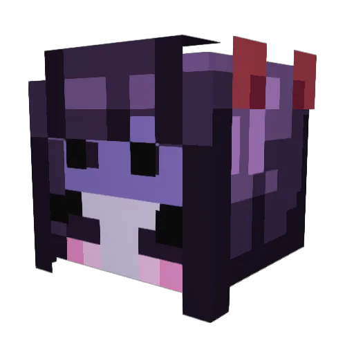 Ethanczap Minecraft avatar head, 3D render