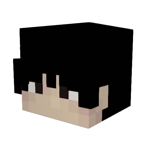 Ethaniumxl Minecraft avatar head, 3D render