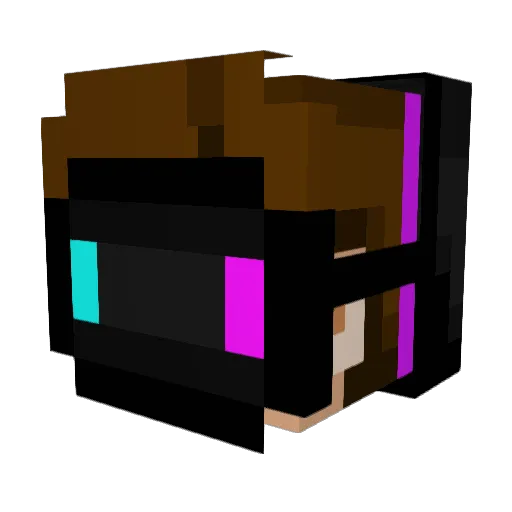 Ethanm30112 Minecraft avatar head, 3D render