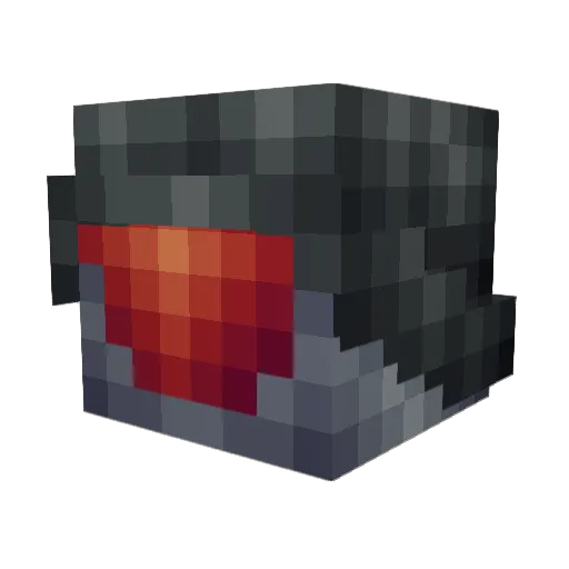Ethanocity Minecraft avatar head, 3D render
