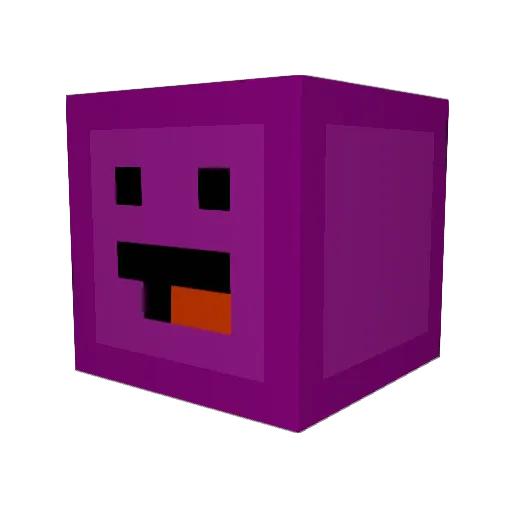 EthanosTV Minecraft avatar head, 3D render