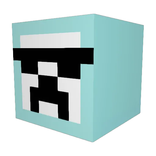 Ethanovitch12 Minecraft avatar head, 3D render
