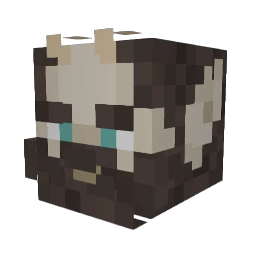EtherealVisions7 Minecraft avatar head, 3D render