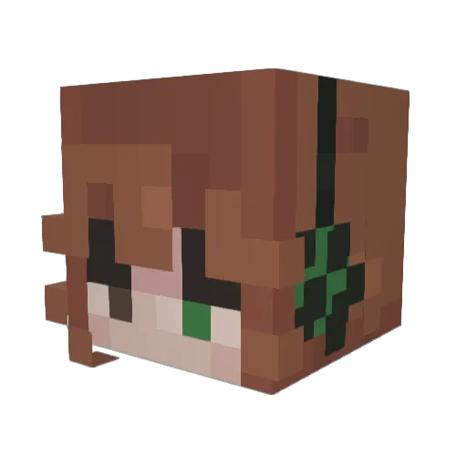 Ethereal_Astro Minecraft avatar head, 3D render