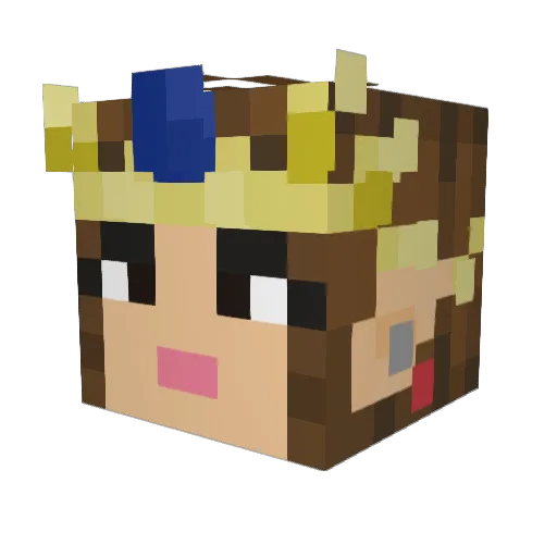 Ethereal__Cereal Minecraft avatar head, 3D render