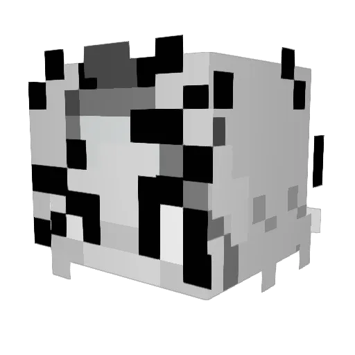 Etherndai Minecraft avatar head, 3D render