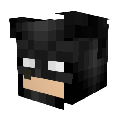 Ethonio14 Minecraft avatar head, 3D render