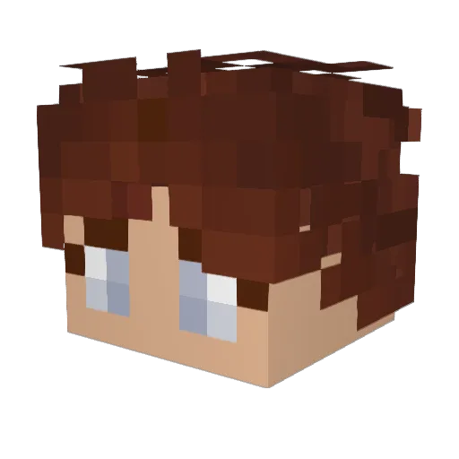 Ethos_117 Minecraft avatar head, 3D render