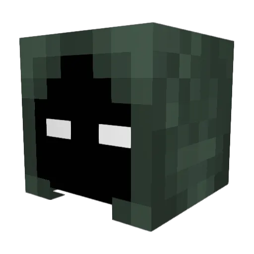 EthraiL Minecraft avatar head, 3D render