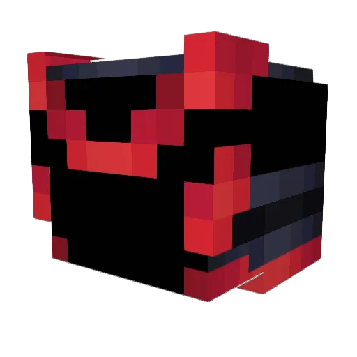 Eti9696 Minecraft avatar head, 3D render