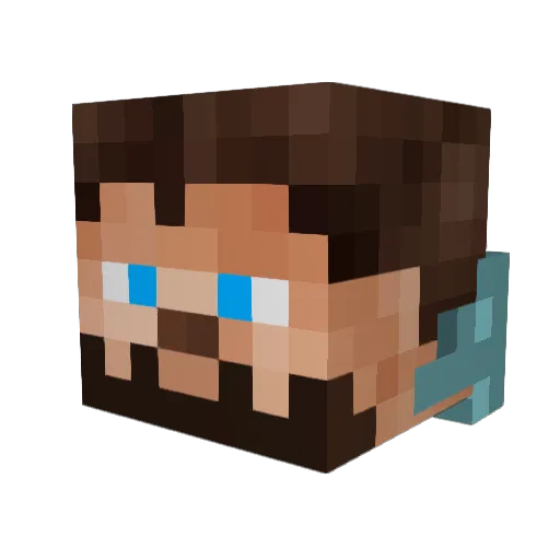 Etienne_MR Minecraft avatar head, 3D render
