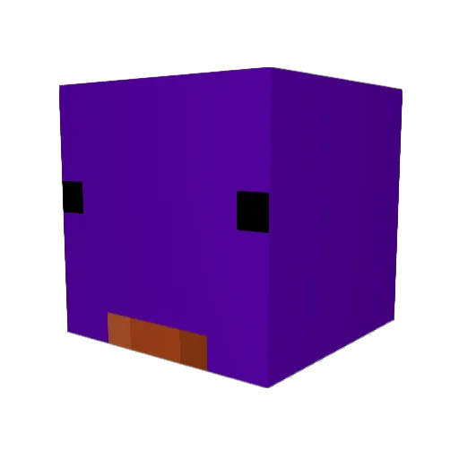 EtoZheMisha Minecraft avatar head, 3D render