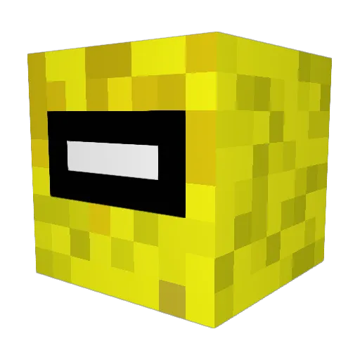 EttieBoi Minecraft avatar head, 3D render