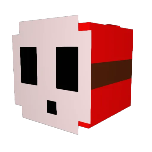 Eturnes Minecraft avatar head, 3D render
