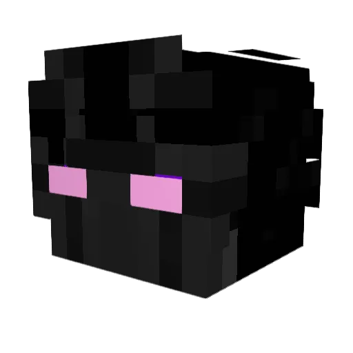 Etze__ Minecraft avatar head, 3D render