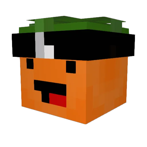 EuAmuhABeanka Minecraft avatar head, 3D render