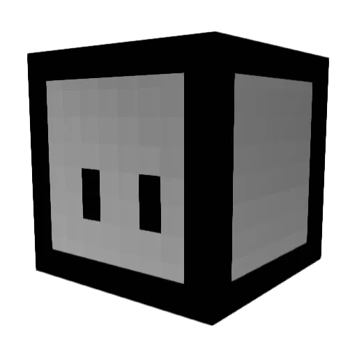 EuKaTV Minecraft avatar head, 3D render