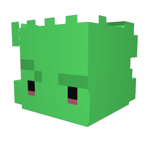 EuMesmow Minecraft avatar head, 3D render