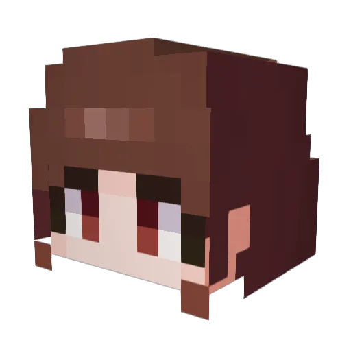 Eucalyptus_0 Minecraft avatar head, 3D render