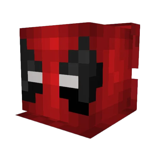 Eufzy_l Minecraft avatar head, 3D render
