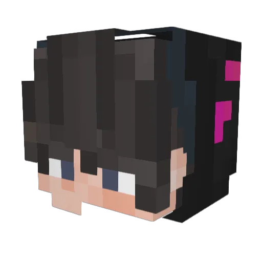 Eugen000 Minecraft avatar head, 3D render