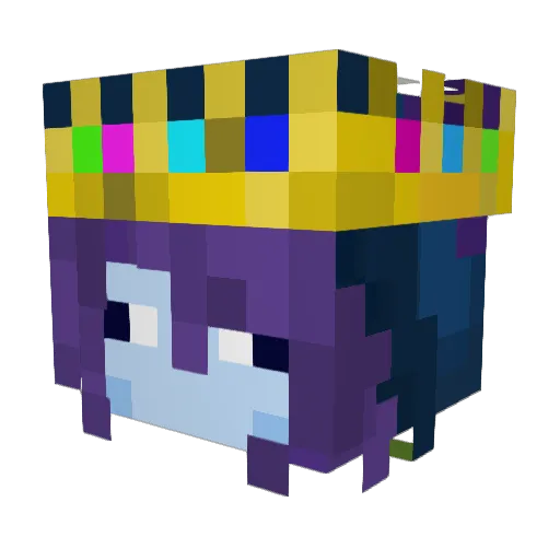 Eumel313 Minecraft avatar head, 3D render