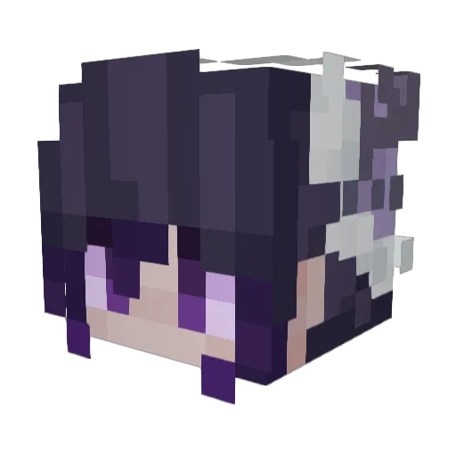 Eumesmo1305 Minecraft avatar head, 3D render