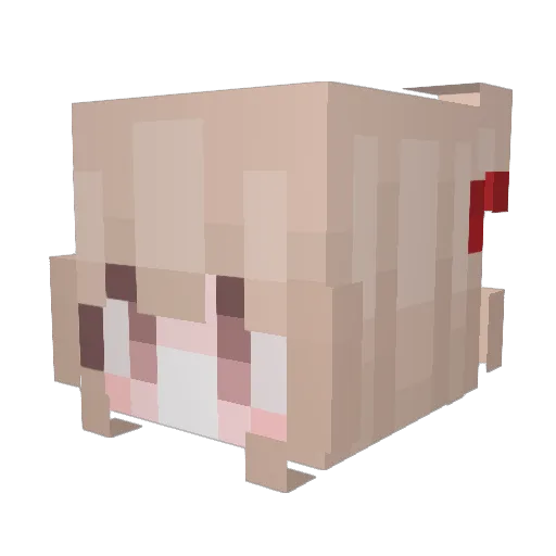 Minecraft-Avatar von Eun_Berry: Kopf als 3D-Render