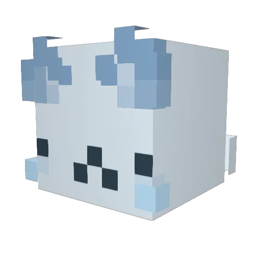 Eunchan__ Minecraft avatar head, 3D render