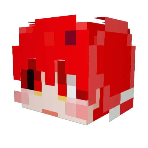 Eunseo_093 Minecraft avatar head, 3D render
