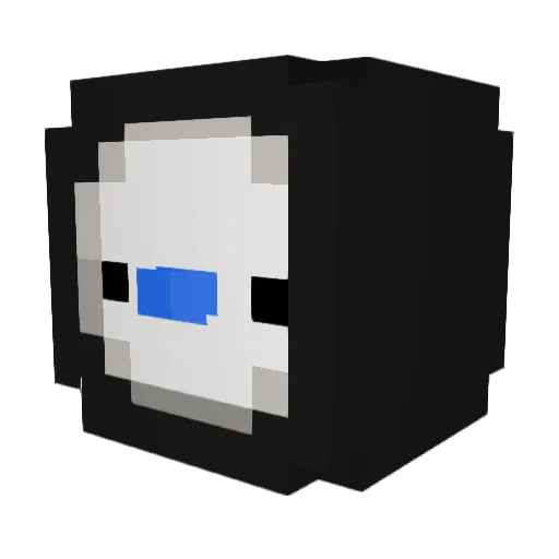 EunwooSong Minecraft avatar head, 3D render