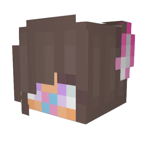 EuphoricScreech Minecraft avatar head, 3D render