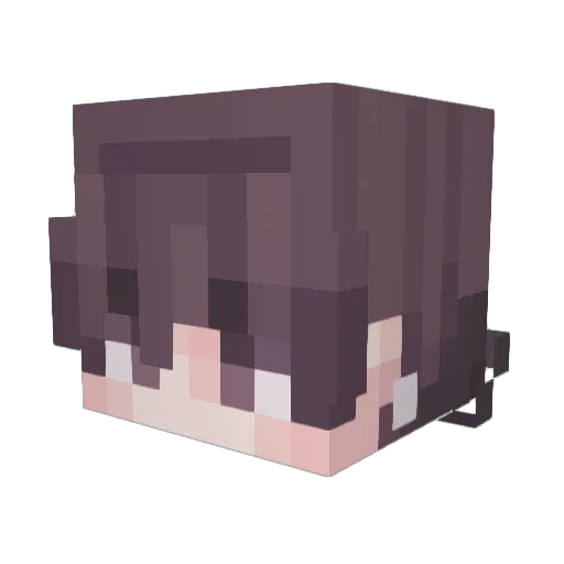 Euphoric___ Minecraft avatar head, 3D render