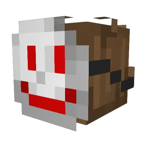 Eva_Lur Minecraft avatar head, 3D render