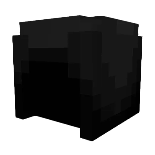 Evaden Minecraft avatar head, 3D render