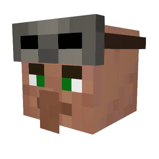 Evan152 Minecraft avatar head, 3D render