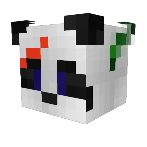 Evan1590 Minecraft avatar head, 3D render
