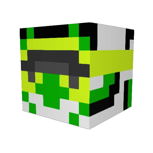 Evan5912 Minecraft avatar head, 3D render