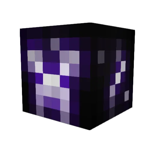 EvanMN Minecraft avatar head, 3D render